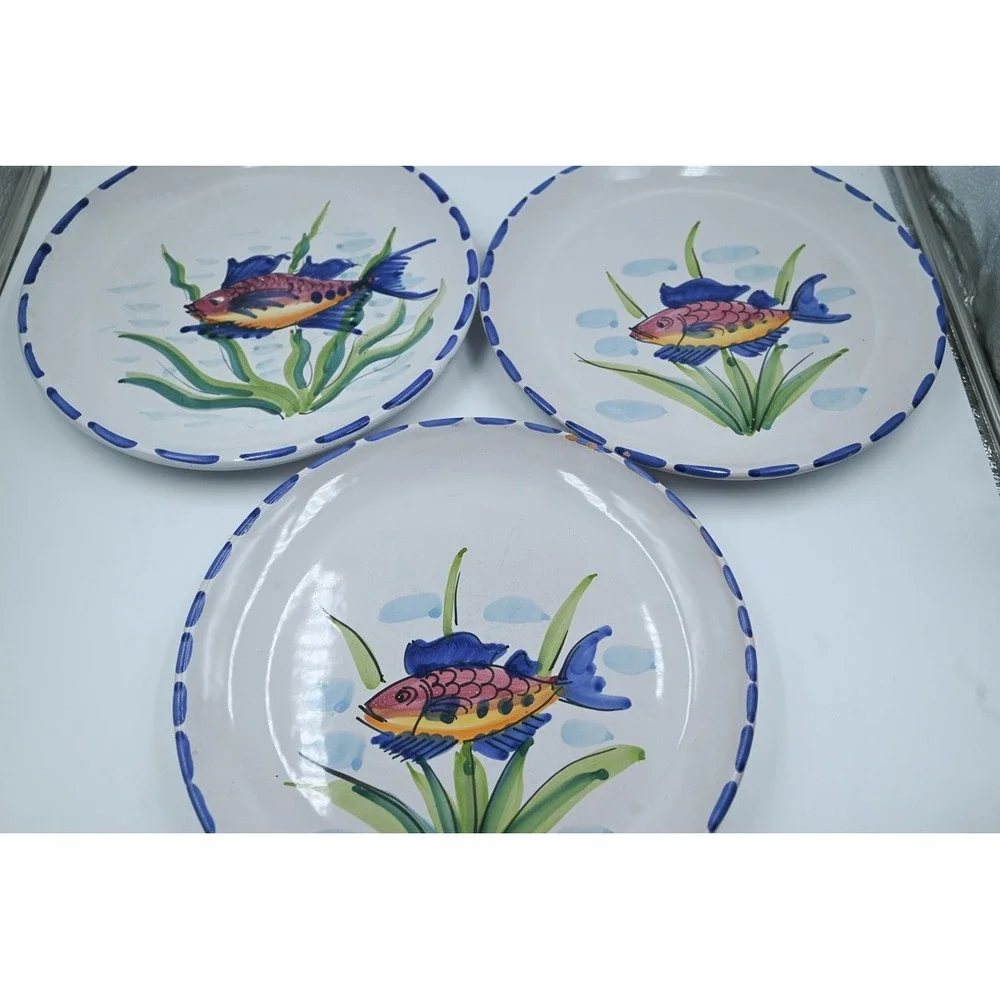 Vietri Italy Hand Painted Fish 11